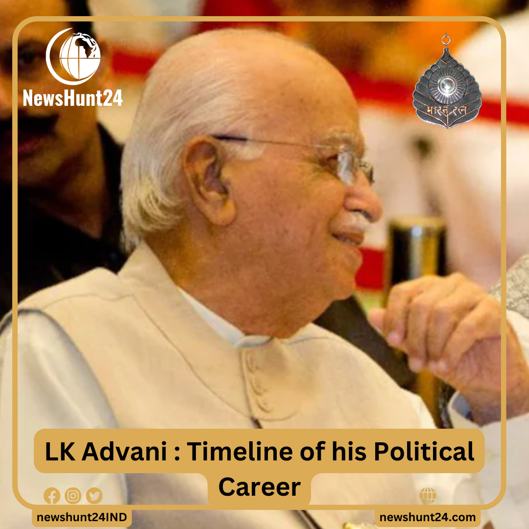 LK Advani: Timeline of his 73 years Political Career