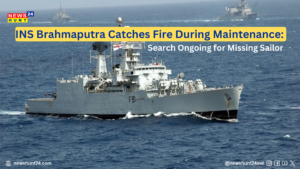 INS Brahmaputra Catches Fire During Maintenance: