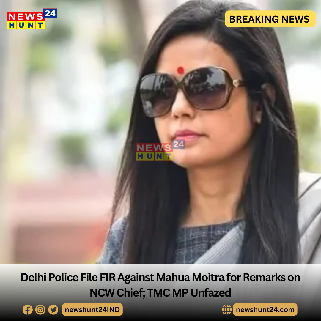 Delhi Police File FIR Against Mahua Moitra for Remarks on NCW Chief