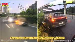 Gurugram Accident Caught on Camera