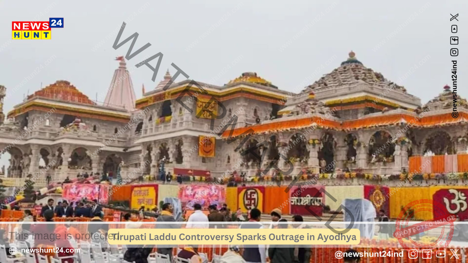 Tirupati Laddu Controversy Sparks Outrage in Ayodhya