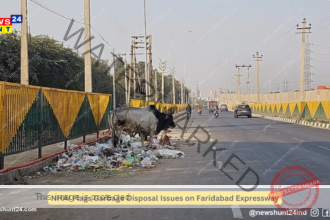 NHAI Flags Garbage Disposal Issues on Faridabad Expressway